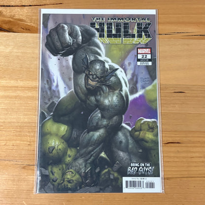The Immortal Hulk (2018) #22 Ryan Brown Bring On The Bad Guys Variant
