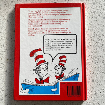 The Cat In The Hat Dr Seuss Book Hardcover GD