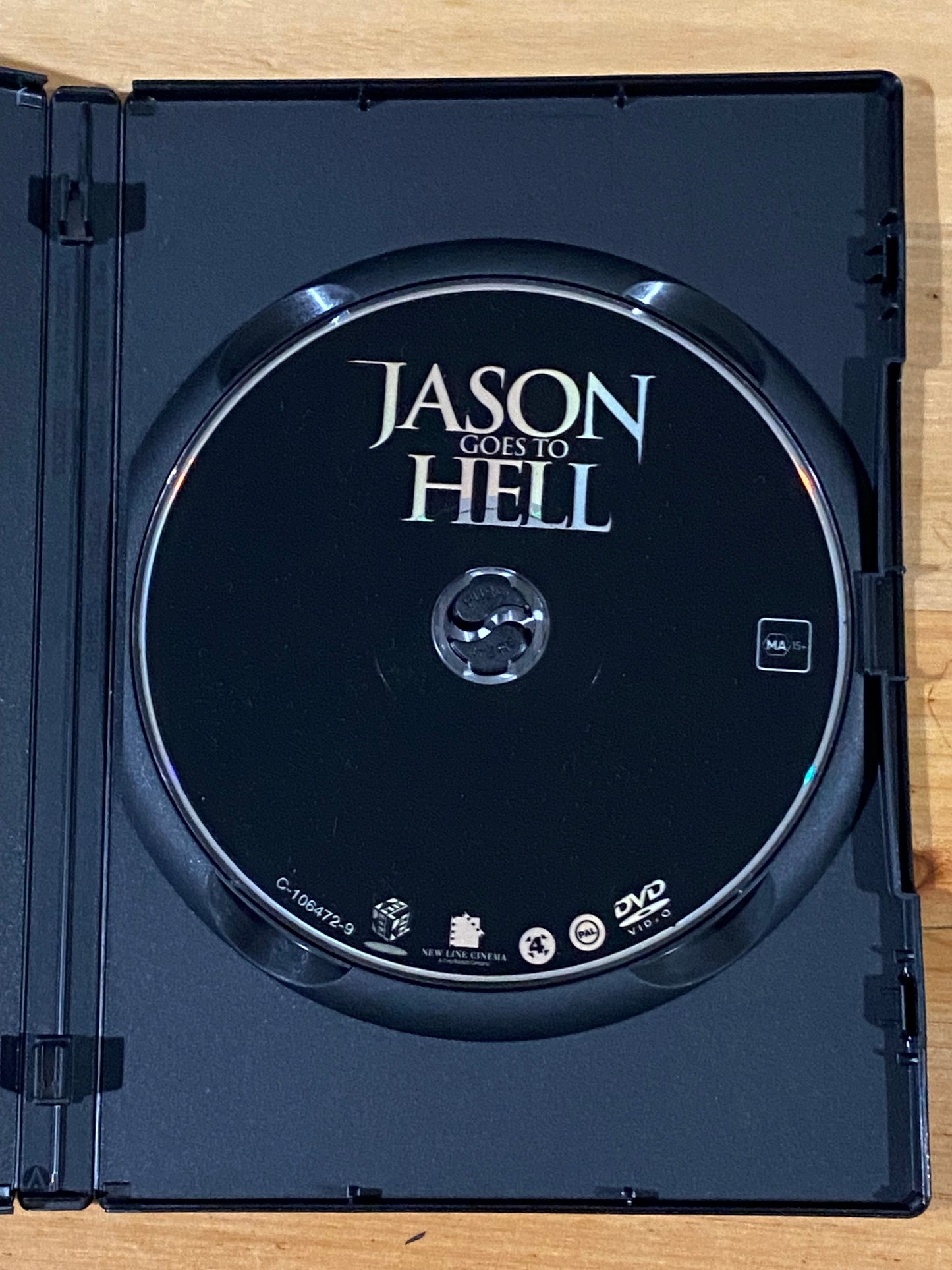 Jason Goes To Hell The Final Friday DVD PAL 4 VGC