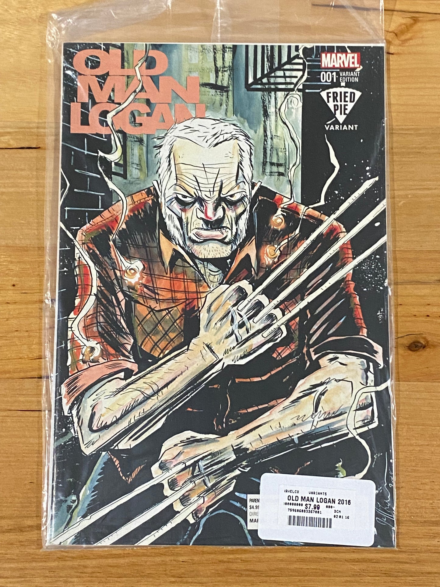 OLD MAN LOGAN (2016) #1 FRIED PIE VARIANT