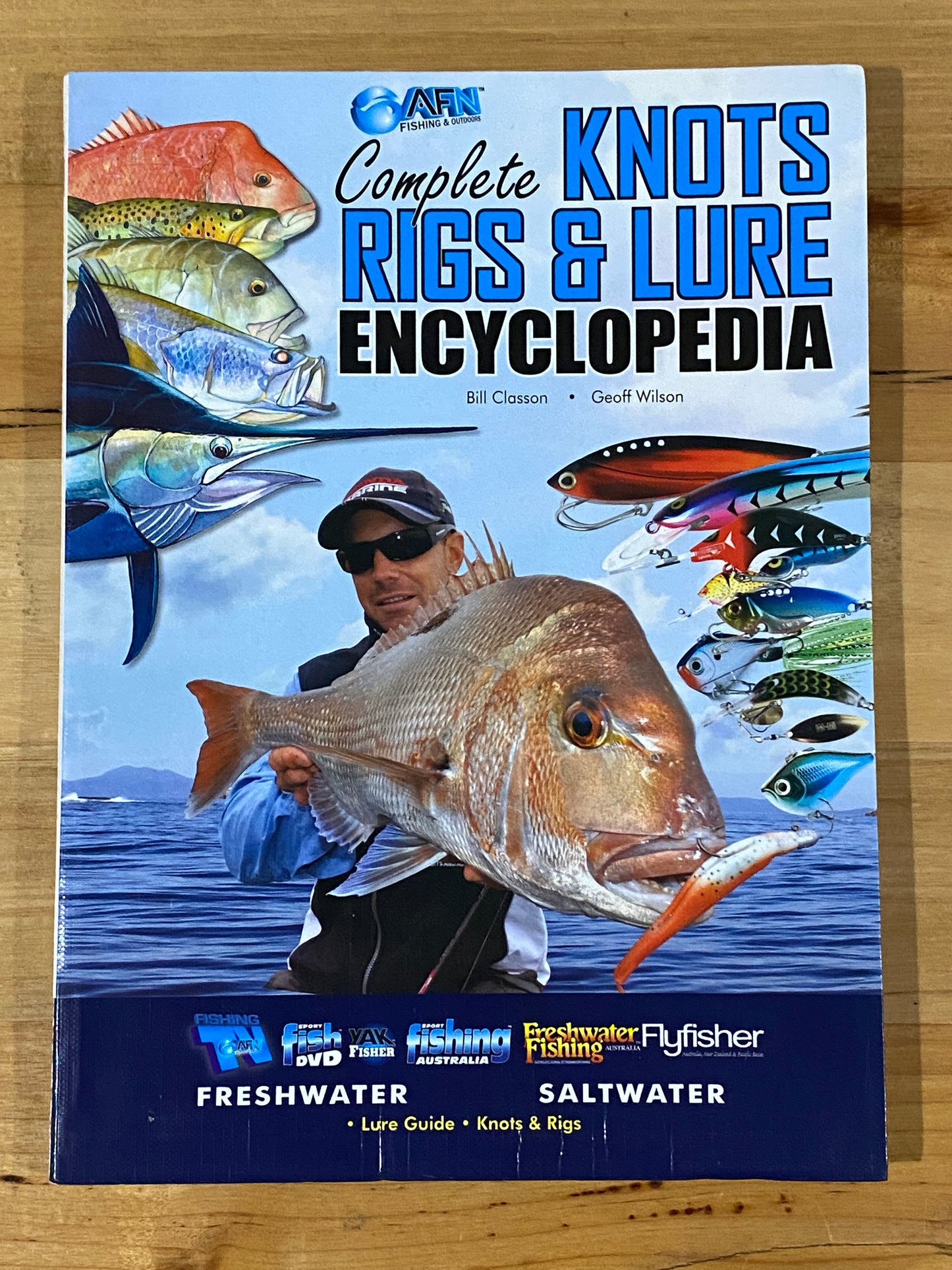 Complete Knots And Lures Encyclopedia AFN Fishing & Outdoor Paperback 2015 GD