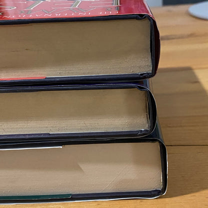 The Darkwar Saga by Raymond E. Feist Hardcover Complete Set GD