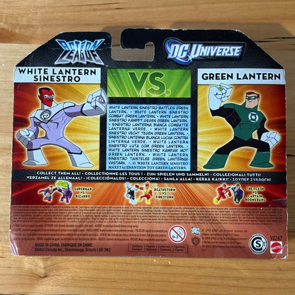 DC Universe Action League White Lantern Sinestro vs Green Lantern 2011 New Sealed