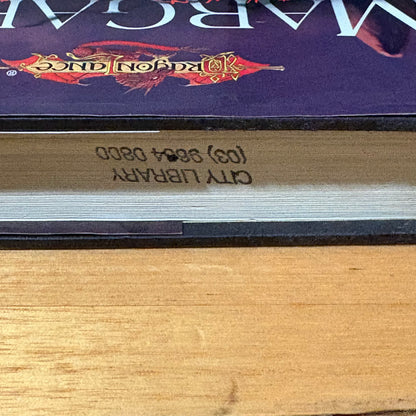 Amber and Ashes by Margaret Weis Dragonlance Fantasy Hardcover 2004 Ex-Library
