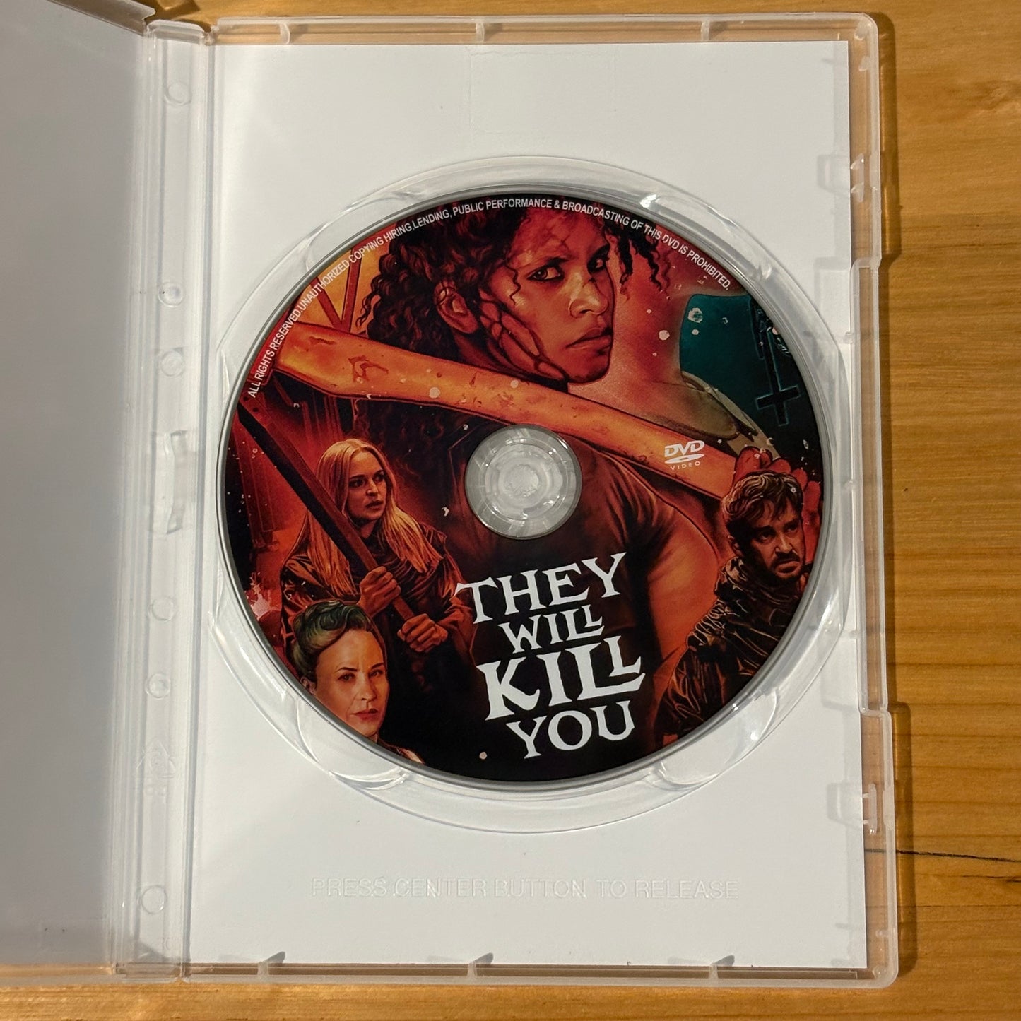 They Will Kill You Zazie Beetz DVD Horror PAL ALL VGC