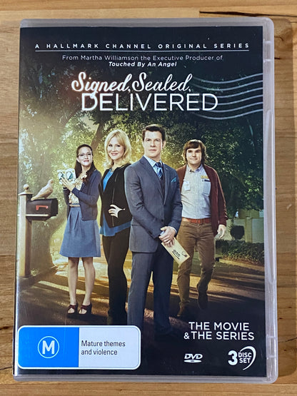 Signed, Sealed, Delivered DVD 3-Disc Set Hallmark Drama NTSC 4 VGC