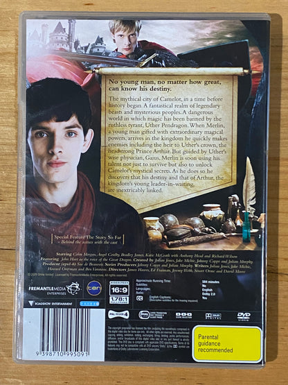 The Adventures Of Merlin Series 1 and 3 DVD British Magical Drama 4-Disc Set PAL 4 VGC