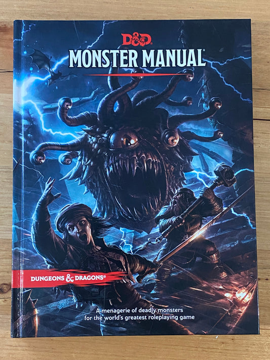 Dungeons & Dragons Monster Manual Hardcover 2018 GD