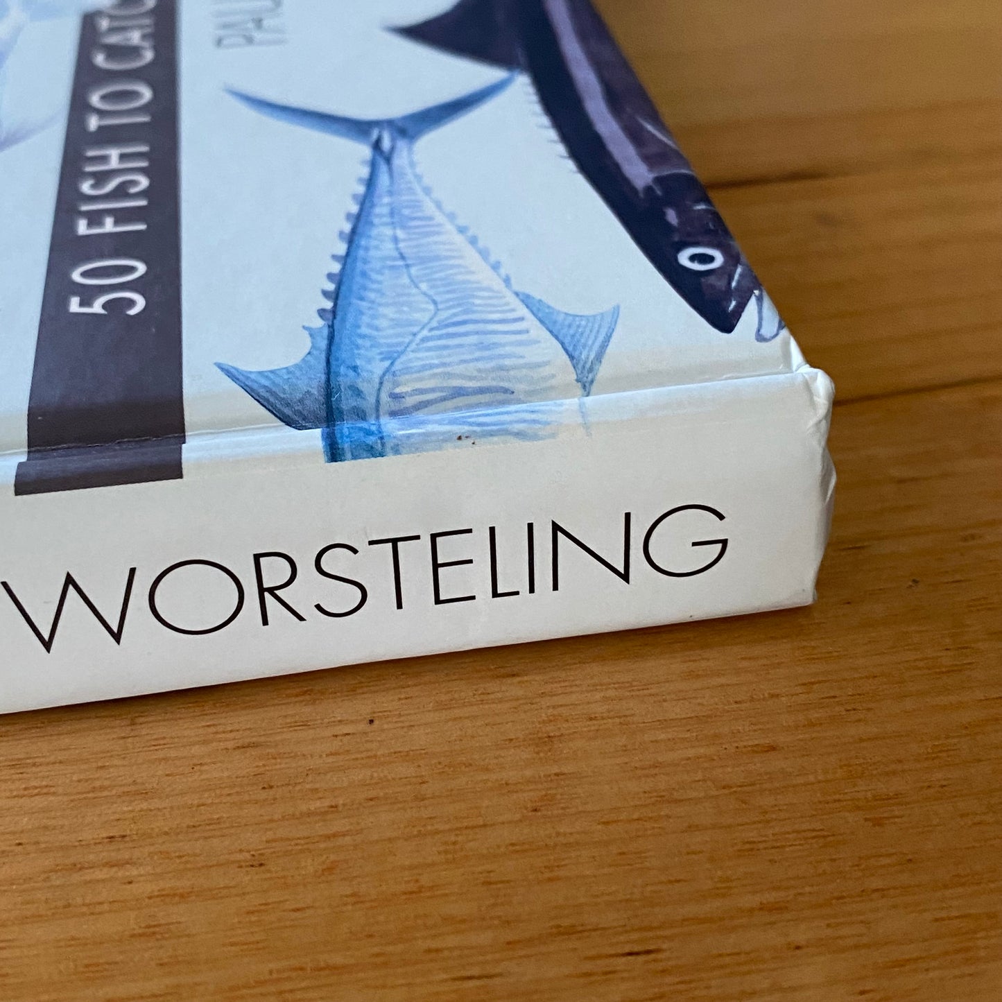 The Fisherman's Bucket List by Paul Worstelling Hardcover 2011 GD