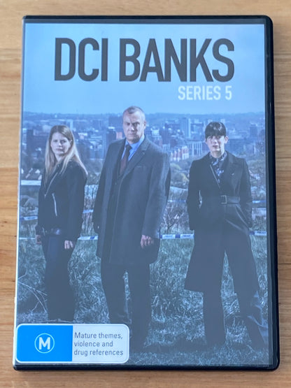 DCI Banks Series 5 DVD Detective Drama 2-Disc PAL 4 VGC