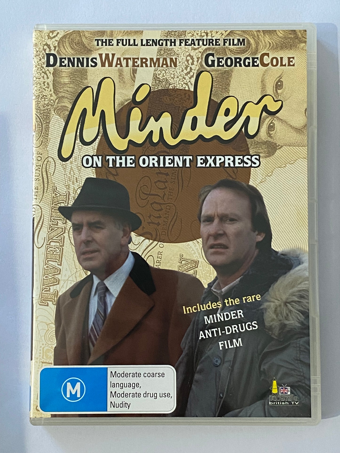 Minder 12 DVD Bundle Dennis Waterman George Cole Clasic British Drama PAL 4 VGC