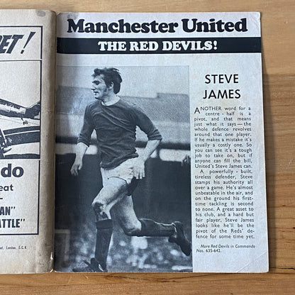 Commando War Comic #637 Flame Of Battle 1972