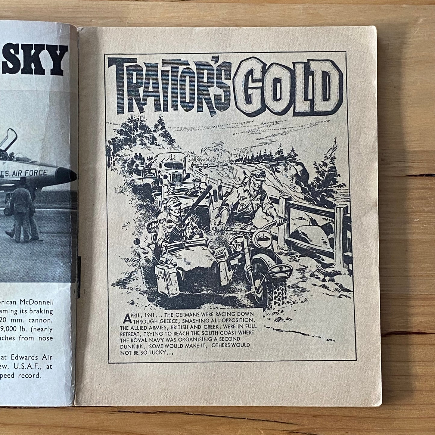 Commando War Comic #484 Traitor’s Gold 1970