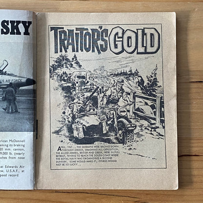 Commando War Comic #484 Traitor’s Gold 1970