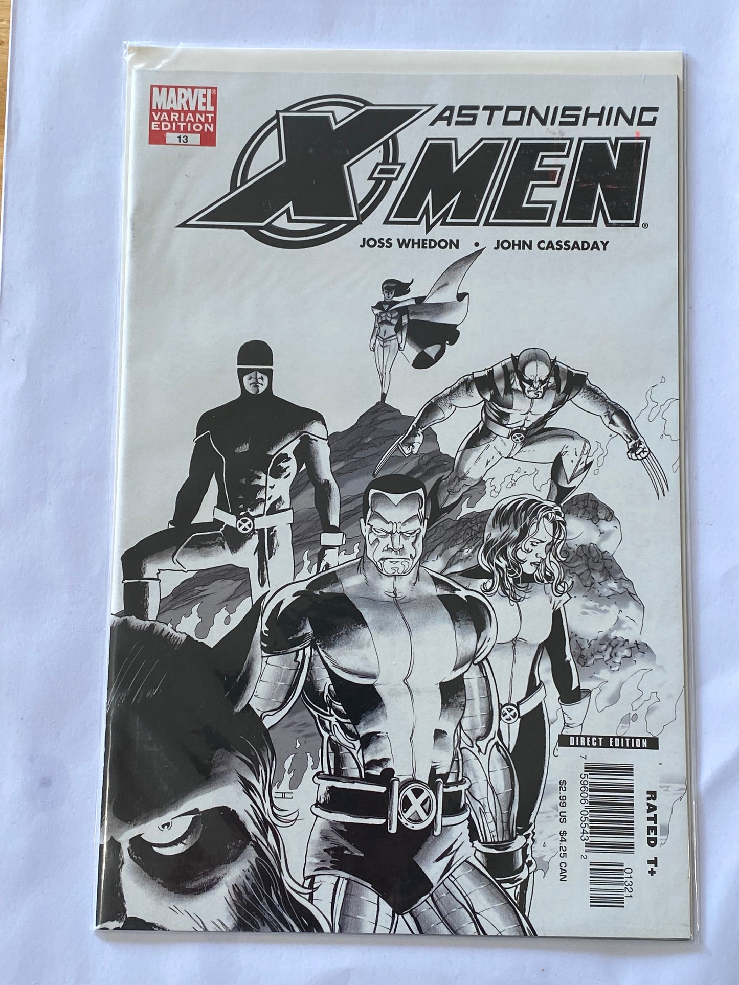 ASTONISHING X-MEN (2004) #13 SKETCH VARIANT