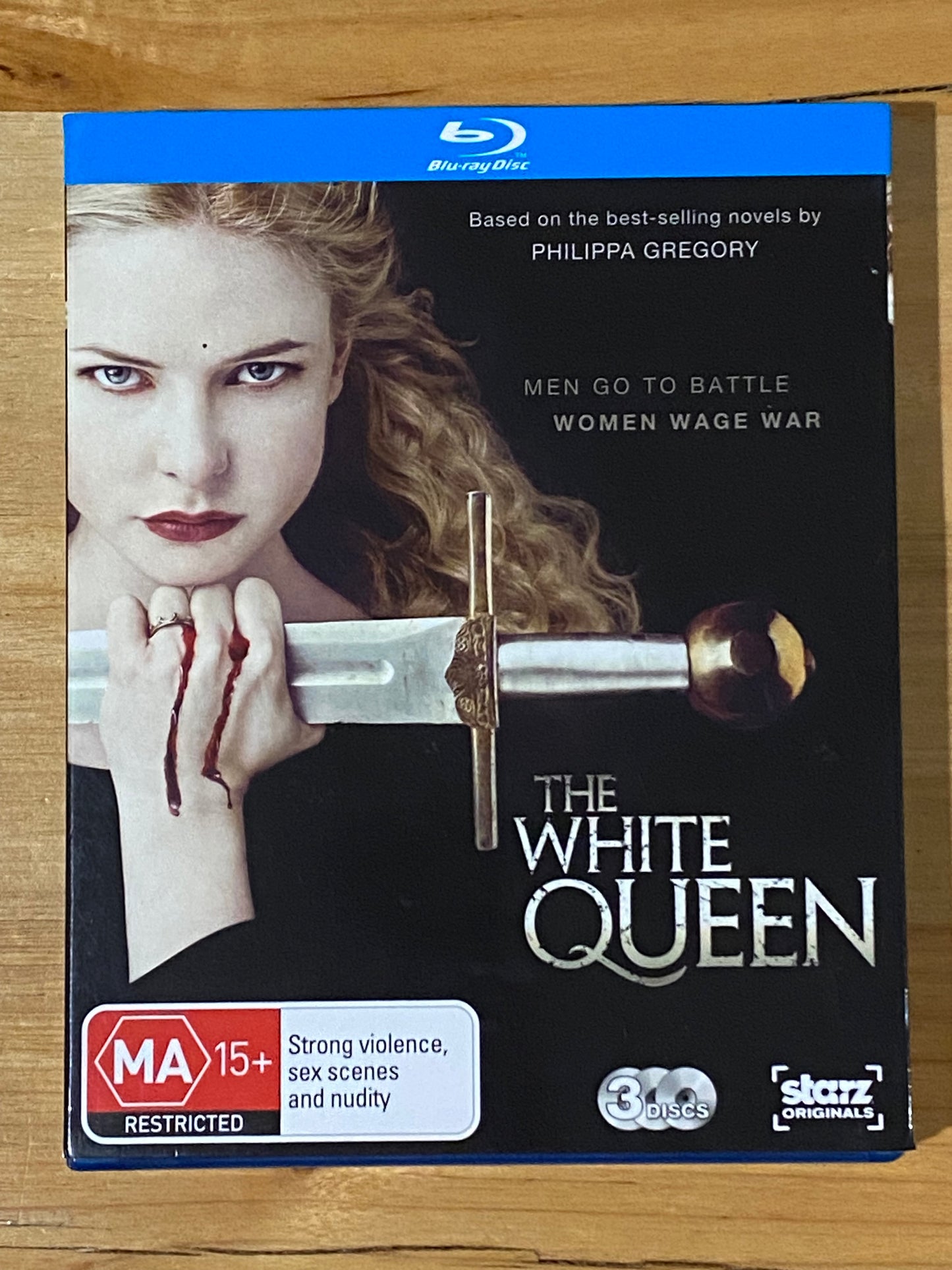 The White Queen Blu-Ray 3-Disc Region B VGC