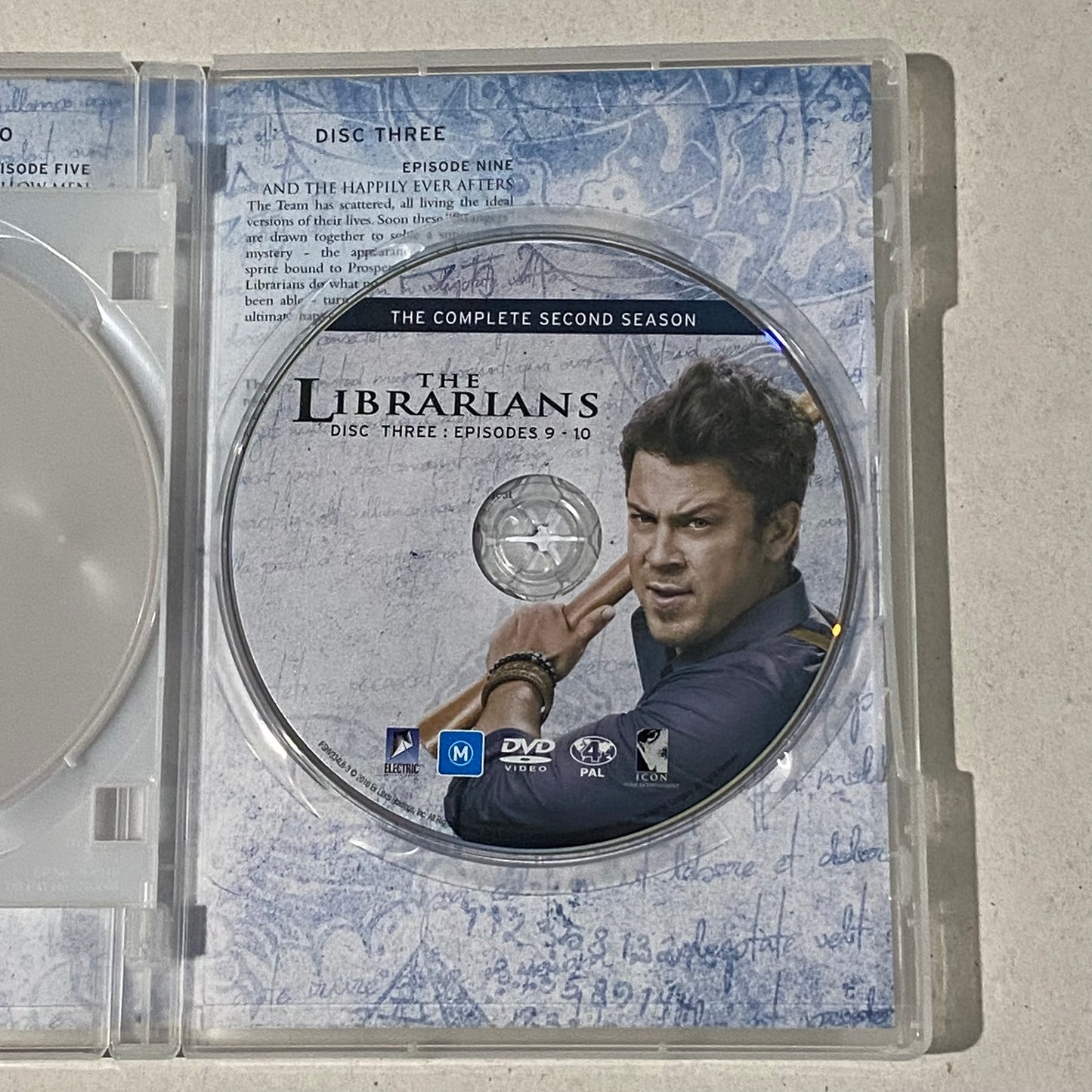 The Librarians Complete Seasons 1 - 3 DVD Noah Wylie Sci-fi Bundle Set PAL 4 VGC