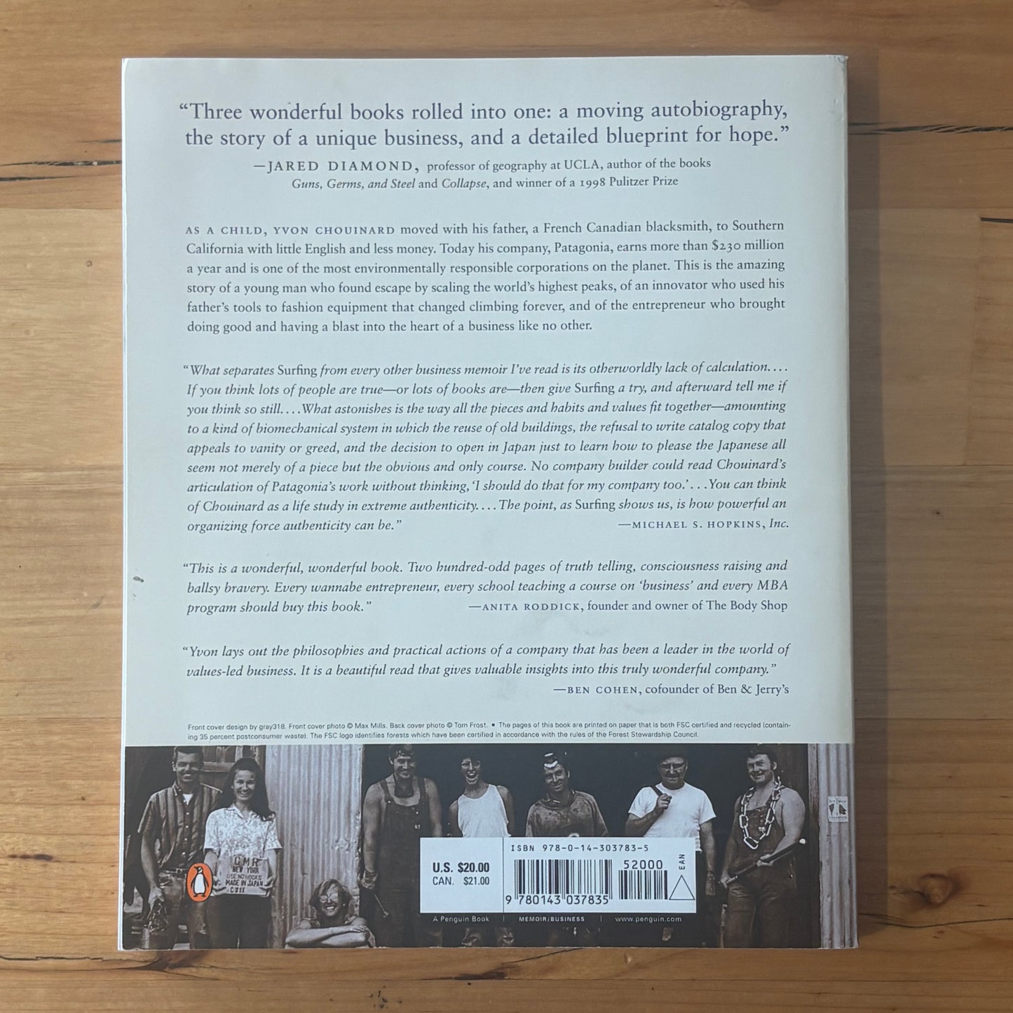 Let My People Go Yvon Chouinard Surfing Paperback 2006 GD