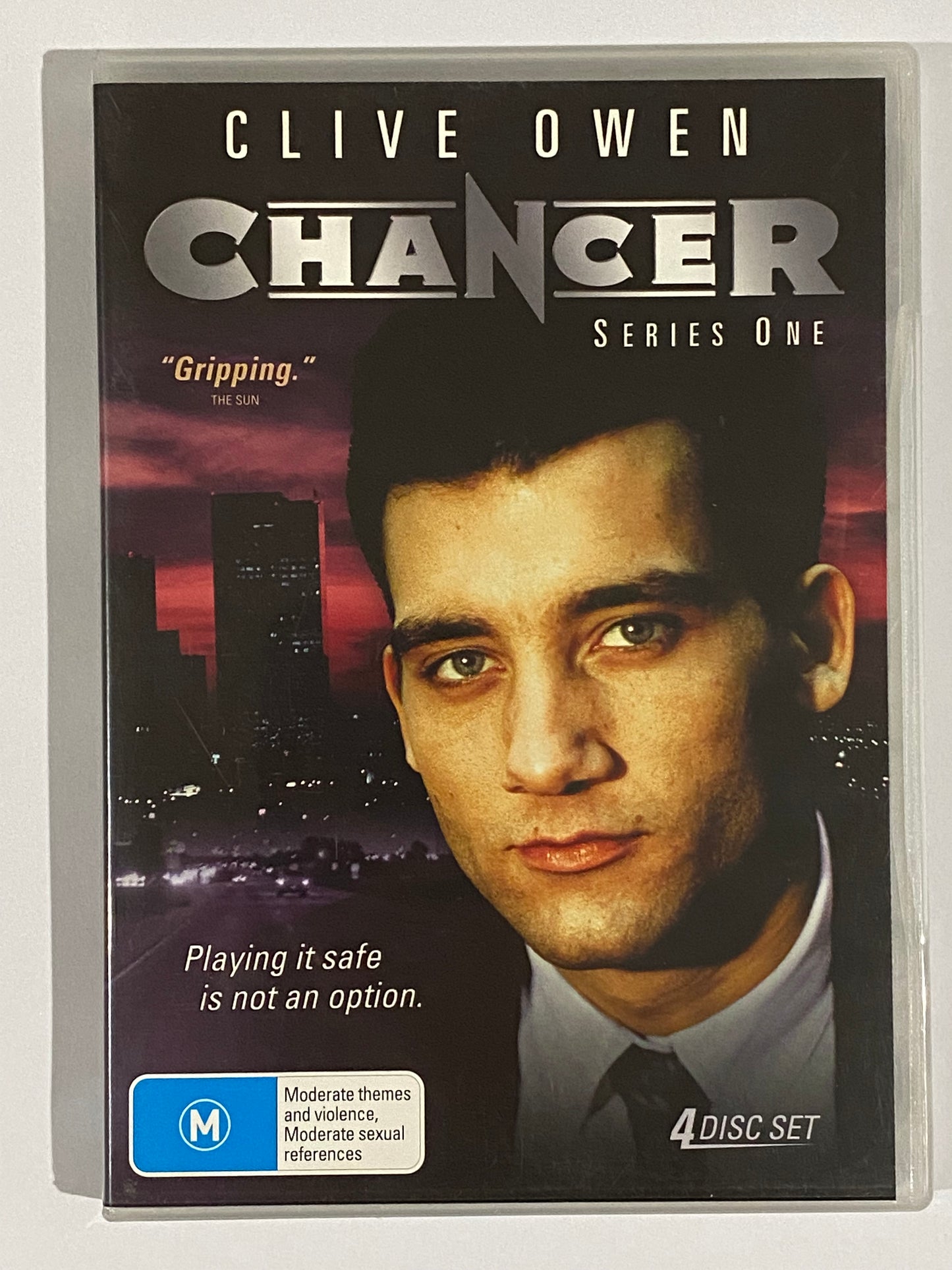 Chancer Clive Owen DVD Complete Set Series 1 & 2 PAL 4 4-Disc Set VGC