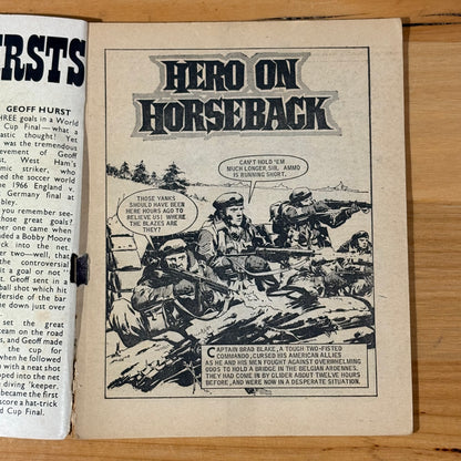 Commando War Comic #613 Hero on Horseback 1972