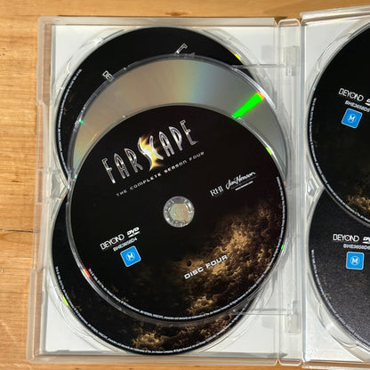 Farscape Complete Season 4 DVD Sci-Fi 6-Disc PAL 4 VGC