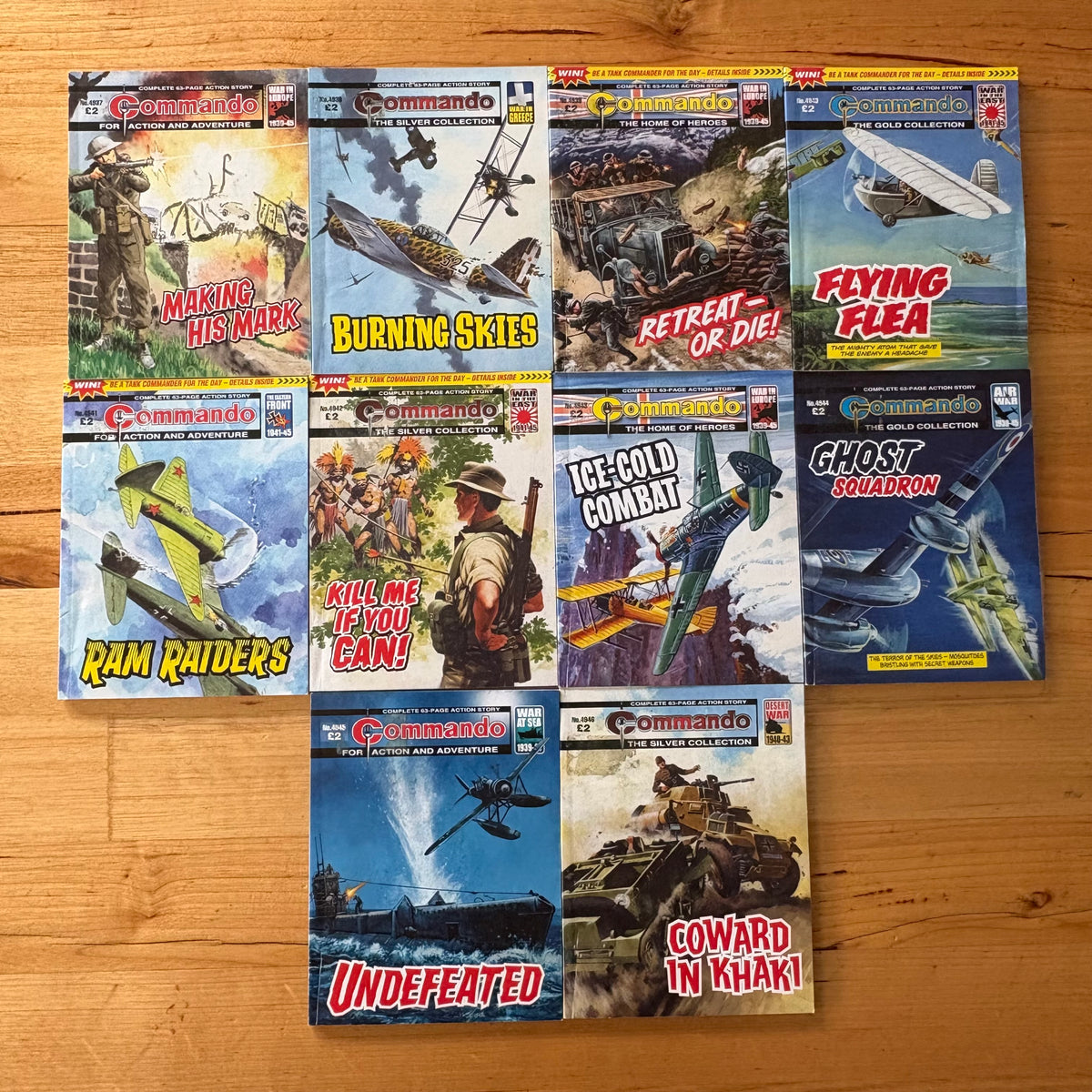 Commando War Comic Bundle x 10 Bundle Printed 2016 DC Thomson 83