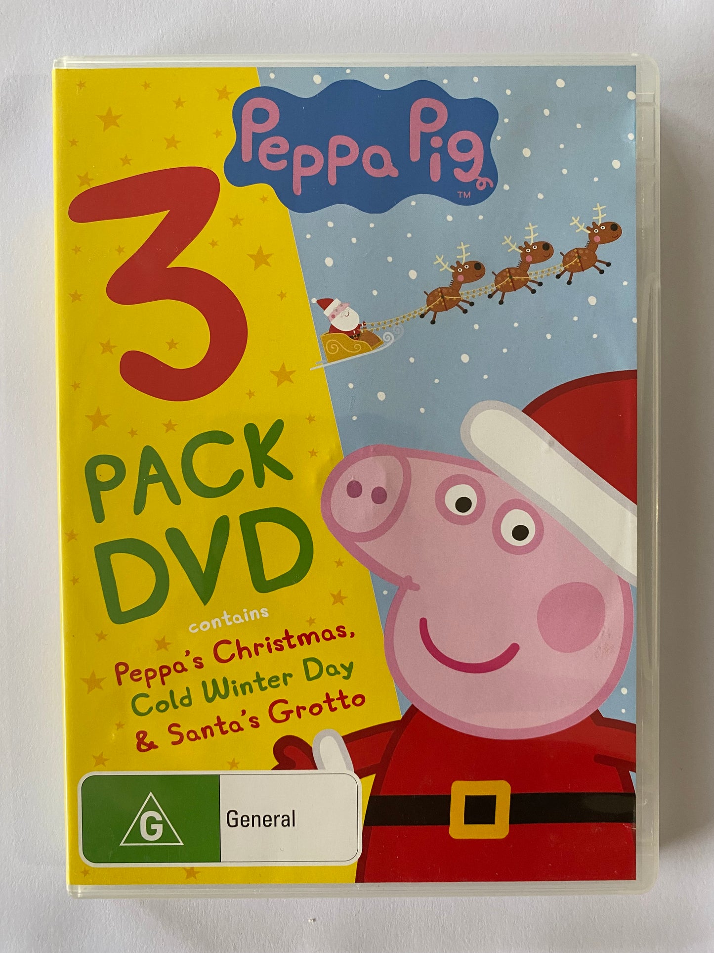 Peppa Pig 5 DVD Bundle PAL 4 VGC