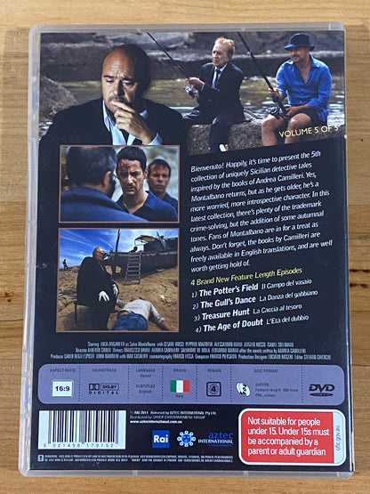 Inspector Montalbano Volume 5 DVD 2-Disc Set PAL 4 VGC