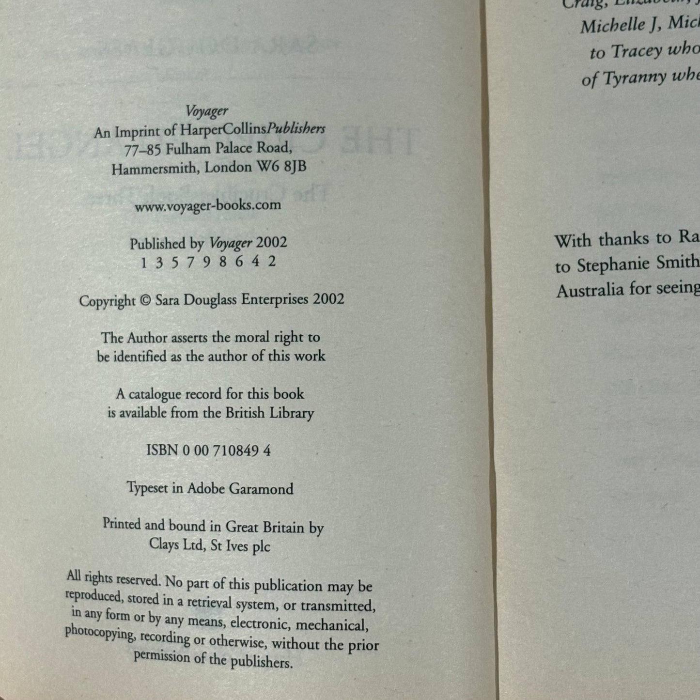 The Crippled Angel by Sara Douglass Paperback 2002 GD