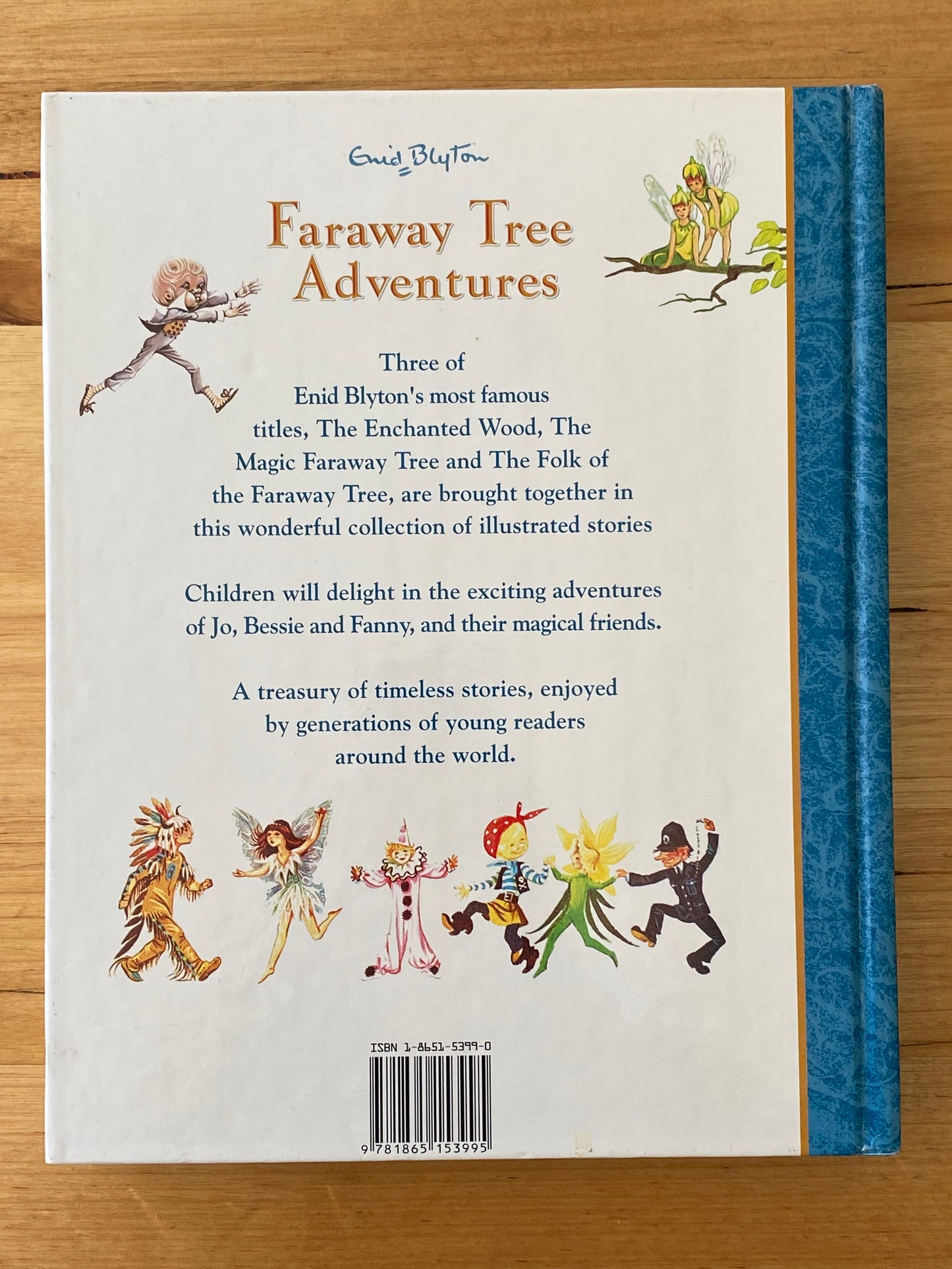 Enid Blyton Faraway Tree Adventures Large Format Illustrated Hardcover 2004 GD