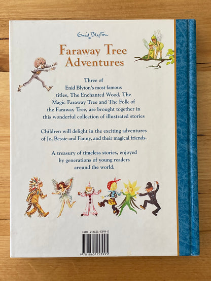 Enid Blyton Faraway Tree Adventures Large Format Illustrated Hardcover 2004 GD