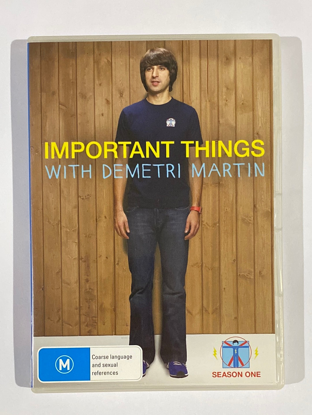 Important Things With Demetri Martin DVD Season One PAL 4 VGC