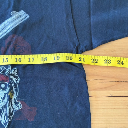 Guns N' Roses Not In This Lifetime T-Shirt Black Short Sleeve Size Large