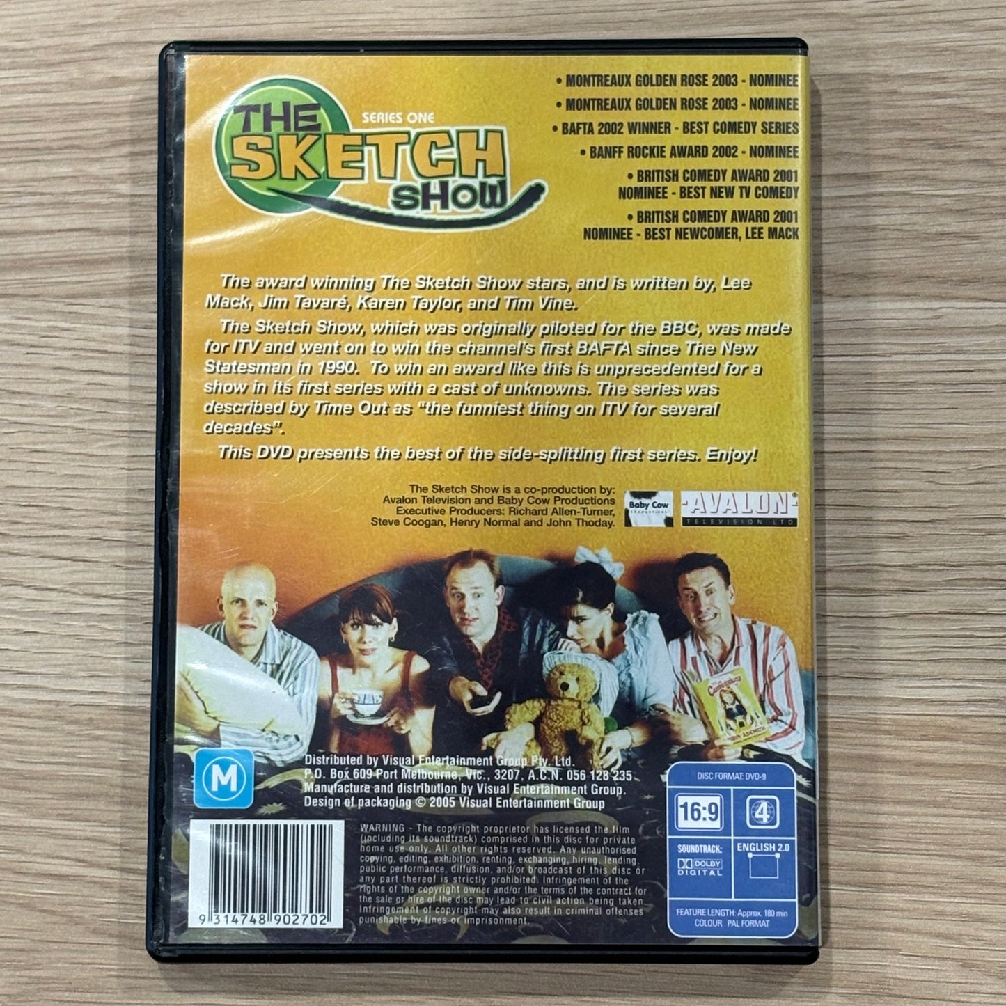 The Sketch Show Series 1 DVD British Sketch Comedy Show PAL 4 VGC