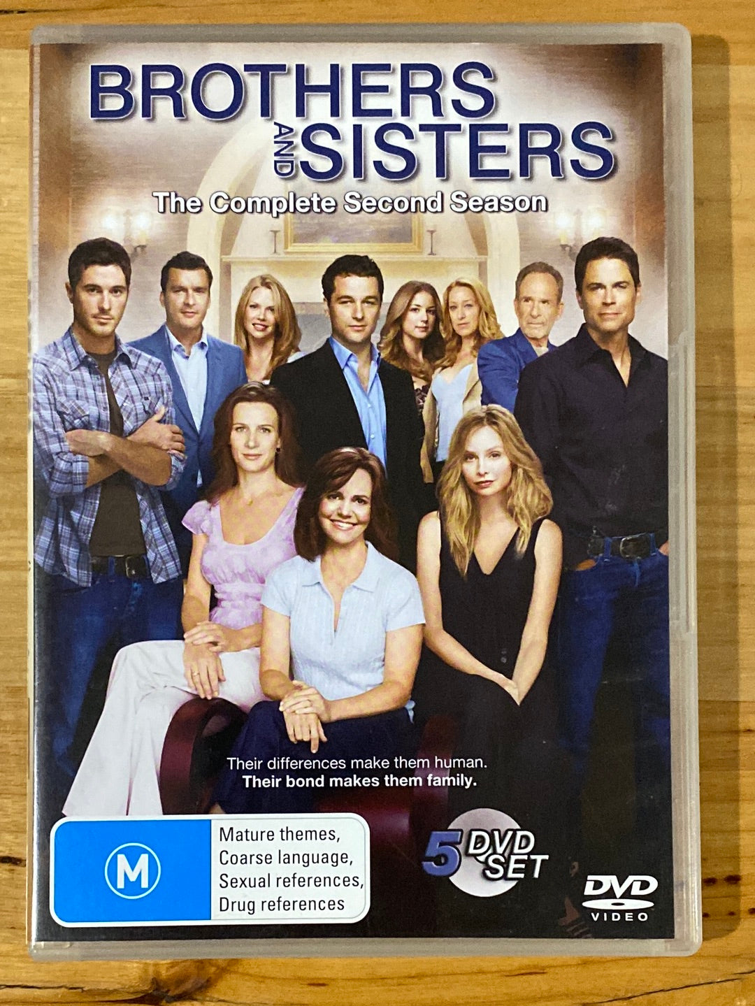 Brothers and Sisters Season 1-5 DVD Complete Set PAL 4 Pre-Owned VGC