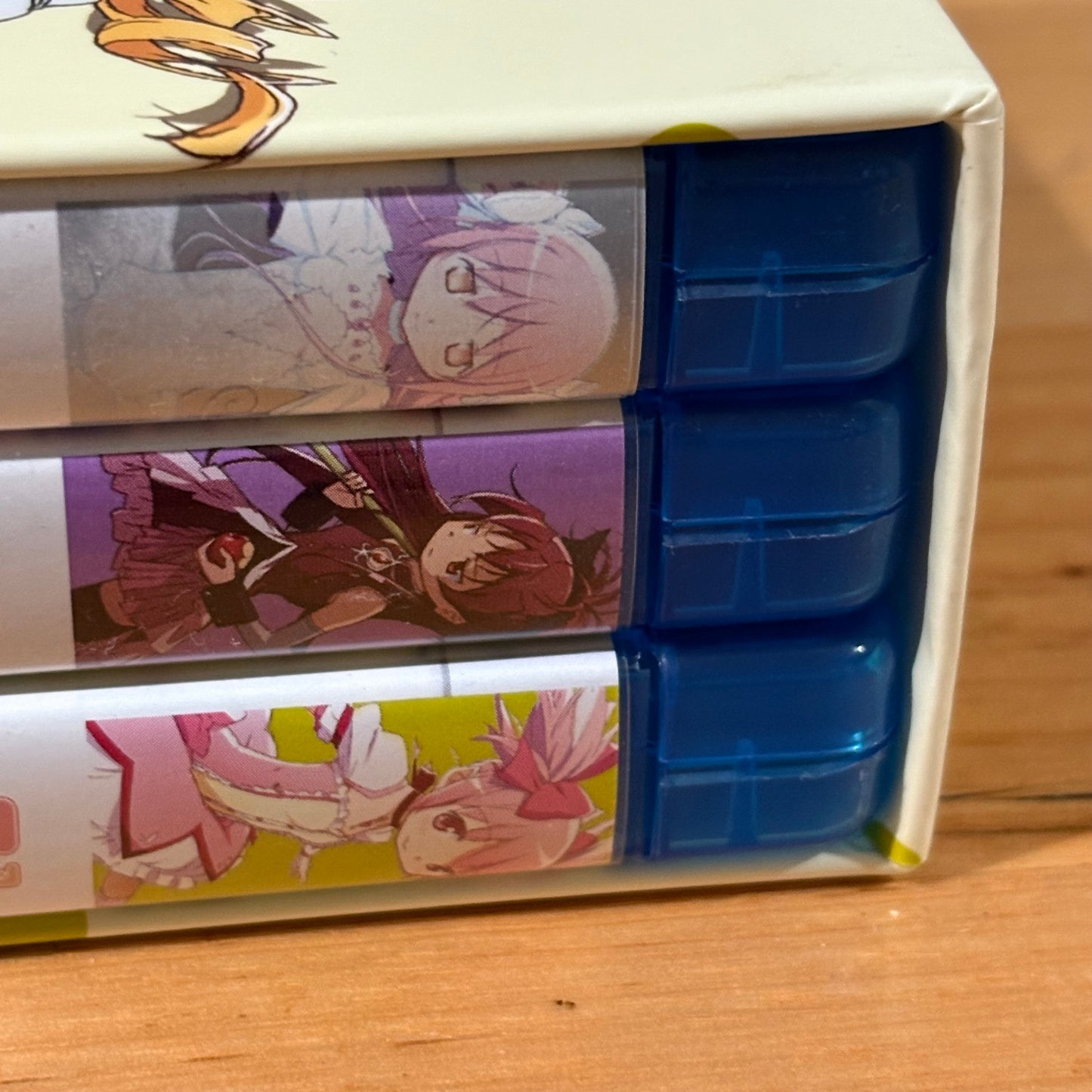 Puella Magi Madoka Magica Blu-ray Anime 3-Disc Box-Set Region B VGC