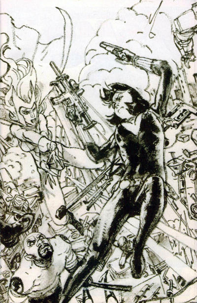 Civil War II (2016) #1 Kim Jung Gi Connecting Variant Cover