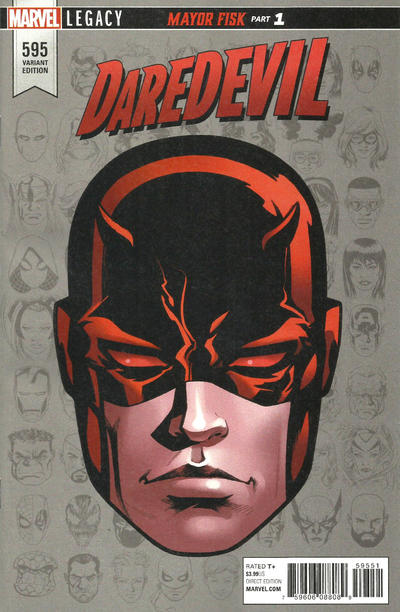 Daredevil (2016) #595 Mike McKone Headshot Variant