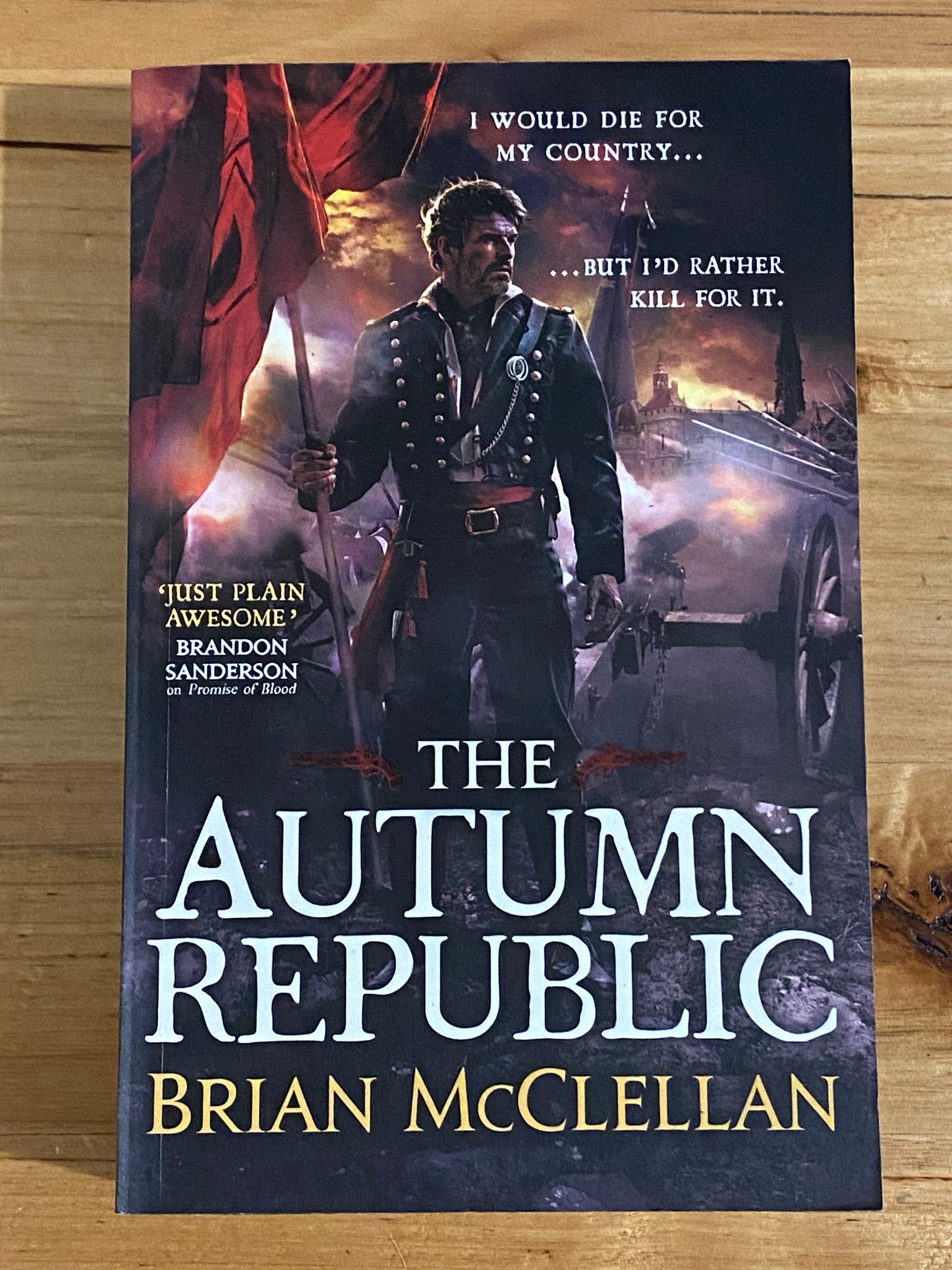 The Autumn Republic by Brian McLellan Powder Mage Trilogy Book 3 2016 Paperback GD