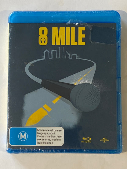 8-Mile Limited Edition Cover Art Blu-Ray Region B 4-Disc New Sealed