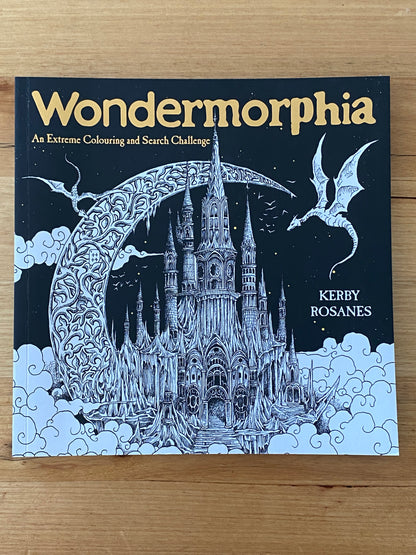 Wondermorphia Extreme Colouring & Search Challenge Kerby Rosanes Paperback 2020 GD