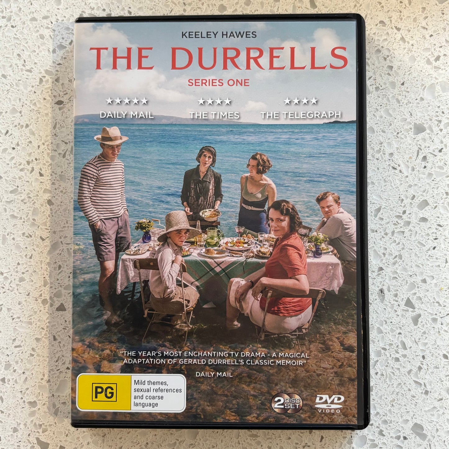 The Durrells Series 1-4 Complete Set DVD BBC Adaptation PAL 2,4 VGC
