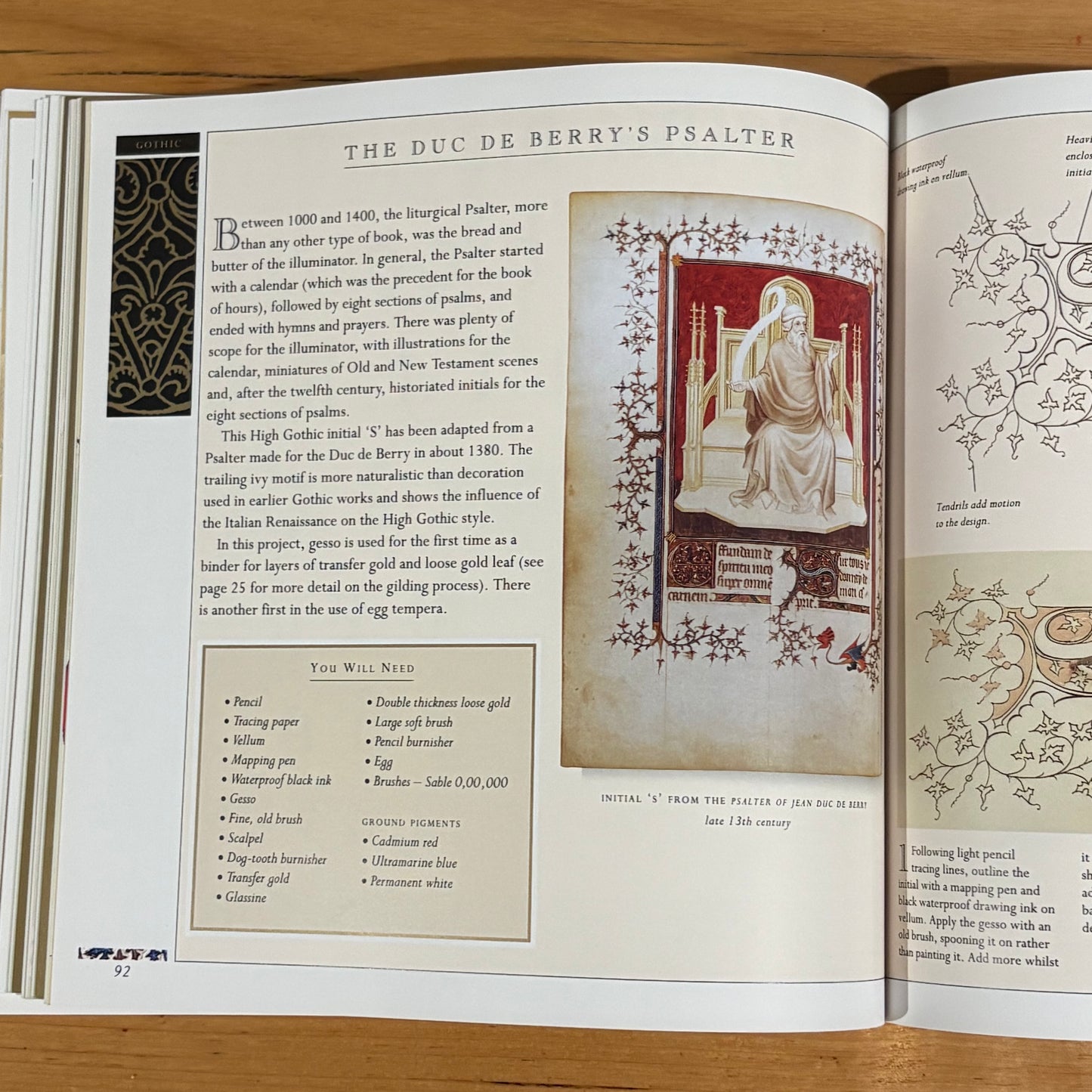 The Illuminated Alphabet by Timothy Noan Paperback Calligraphy 1994 GD