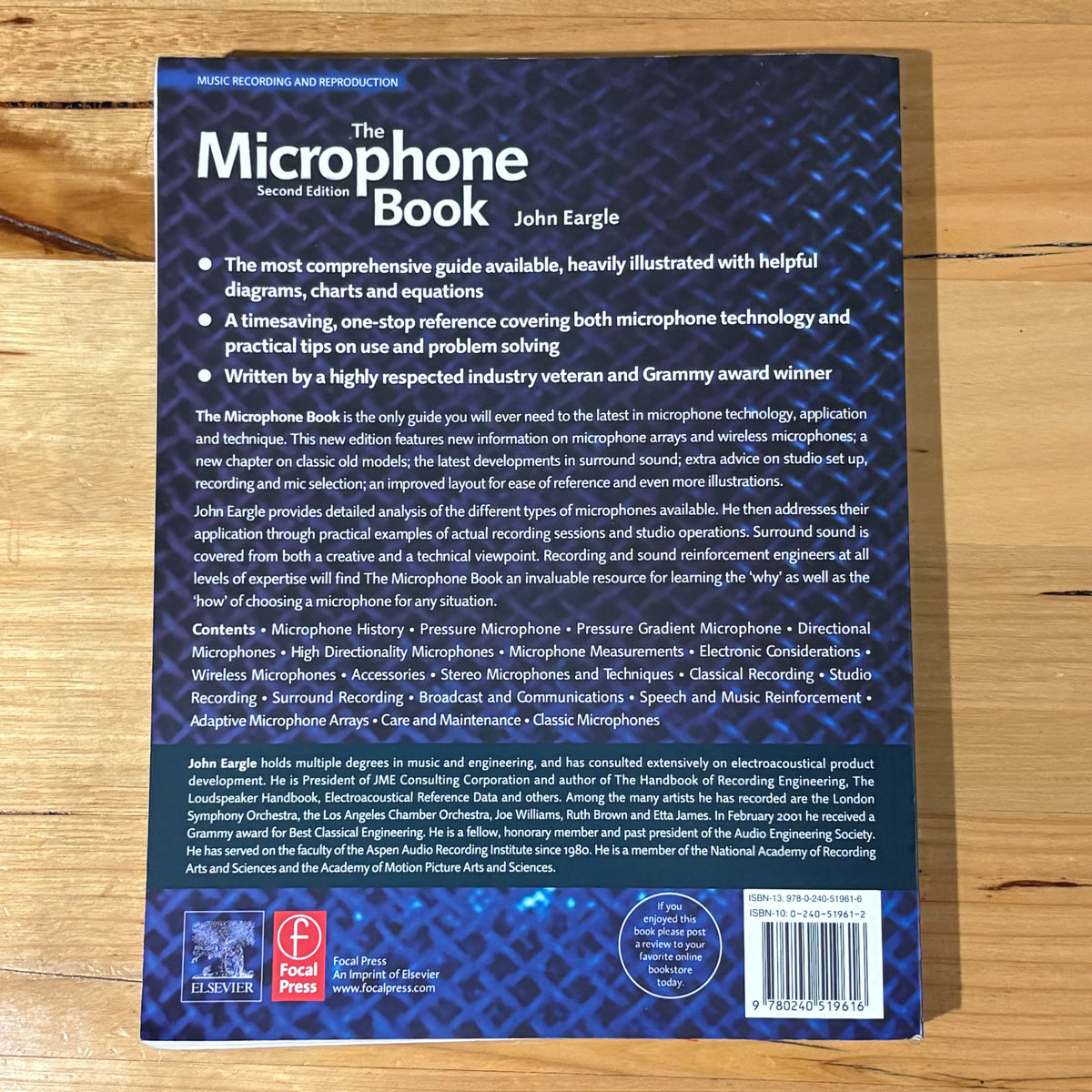 The Microphone Book John Ergle From Mono to Stereo To Surround GD