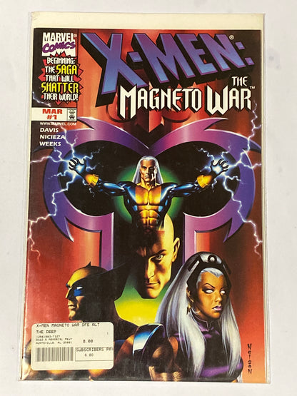 X-MEN THE MAGNETO WAR (1999) #1 NELSON VARIANT