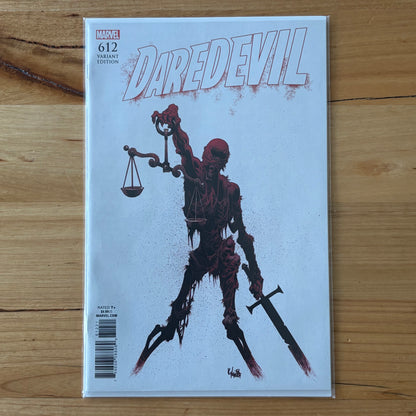 Daredevil (2016) #612 Kyle Hotz Variant Cover