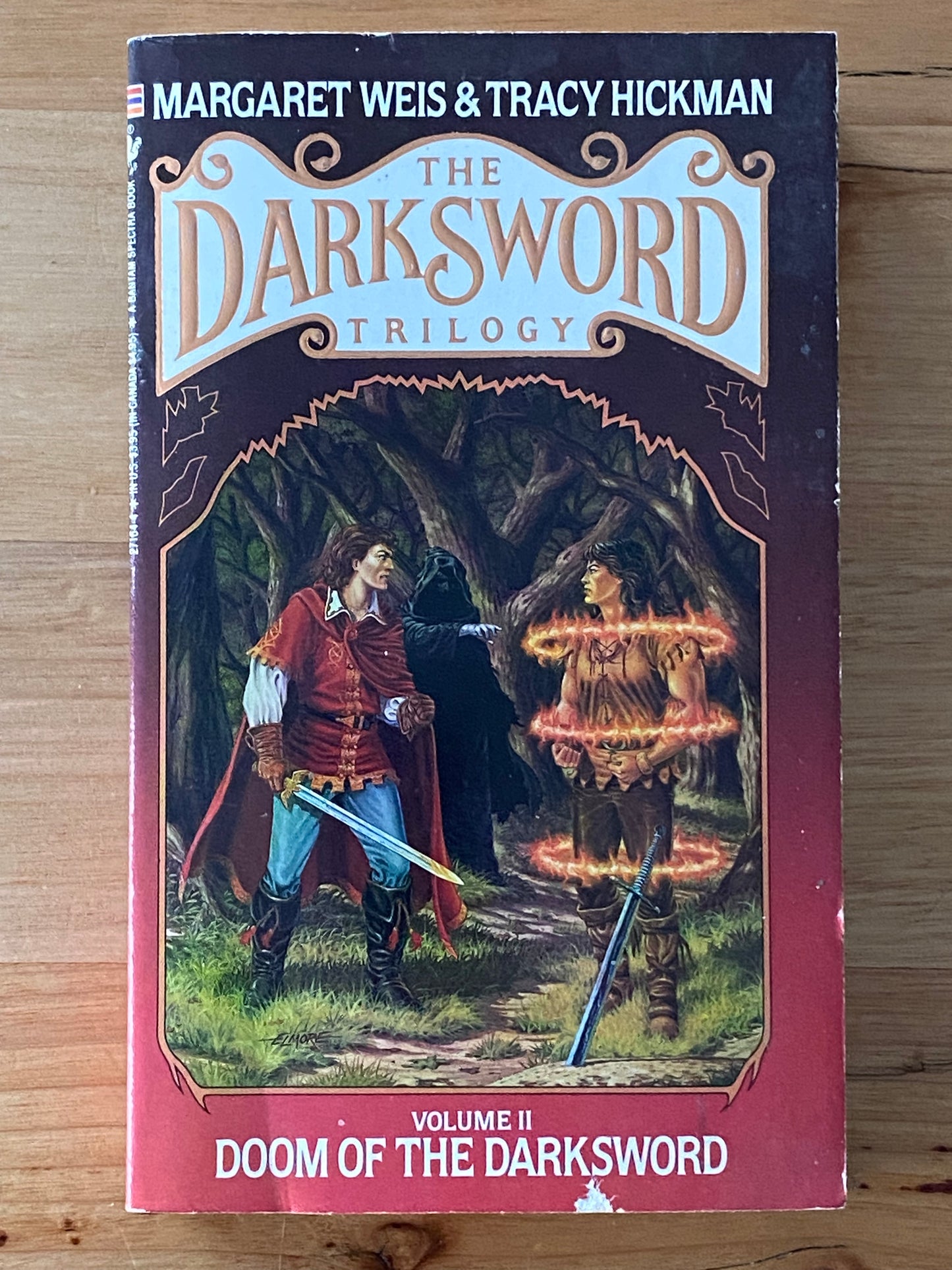 The Darksword Trilogy Vol 1-3 Complete Set Margaret Weis & Tracy Hickman GD