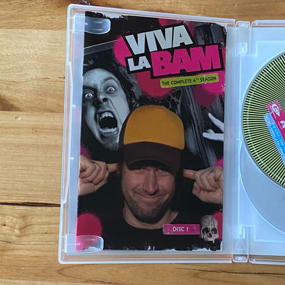 Viva La Bam Complete Seasons 4 & 5 DVD 3-Disc PAL 4 VGC