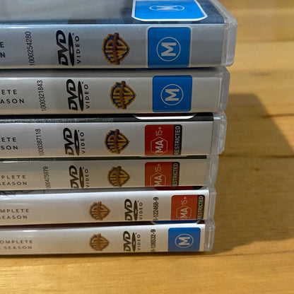 Rizzoli & Isles Complete Season 1-6 ­DVD 3-Disc Set PAL 4 VGC