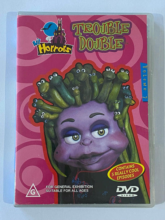 Li'l Horrors Trouble Double DVD Volume 2 PAL ALL VGC